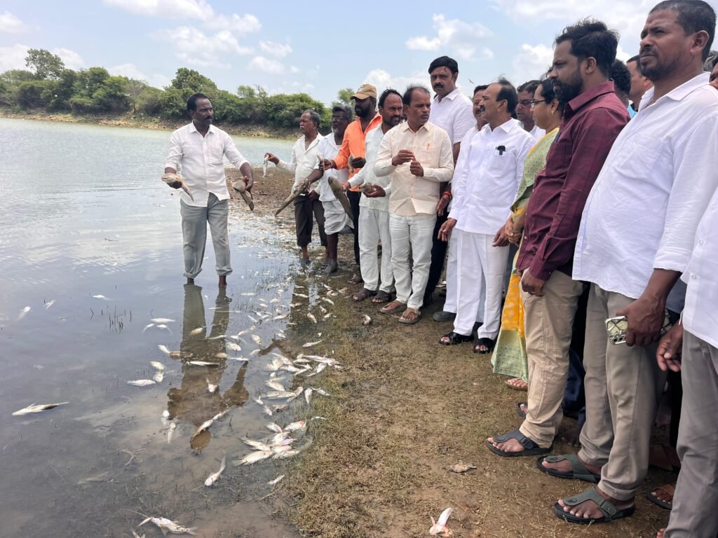 కొల్తూరులో కాలుష్య కూపాలుగా చెరువుల