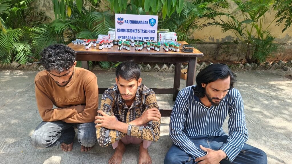 మెఫెంథెర్మిన్ ఇంజెక్షన్ల అక్రమ విక్రయ ముఠా అరెస్ట్