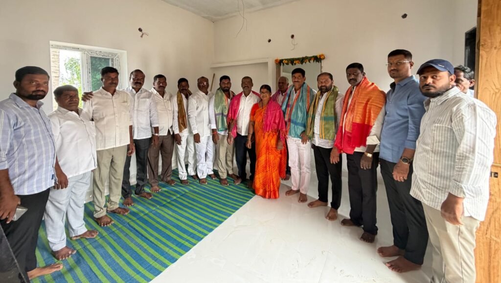 రైలాపూర్‌లో ఇందిరమ్మ ఇంటి ప్రారంభోత్సవం