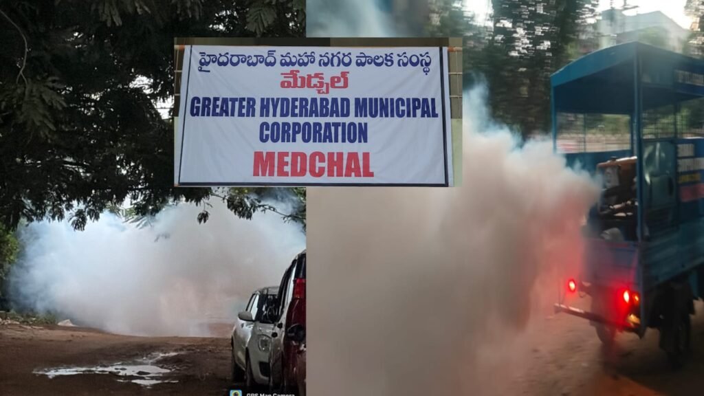 దోమల నివారణకు ఫాగింగ్