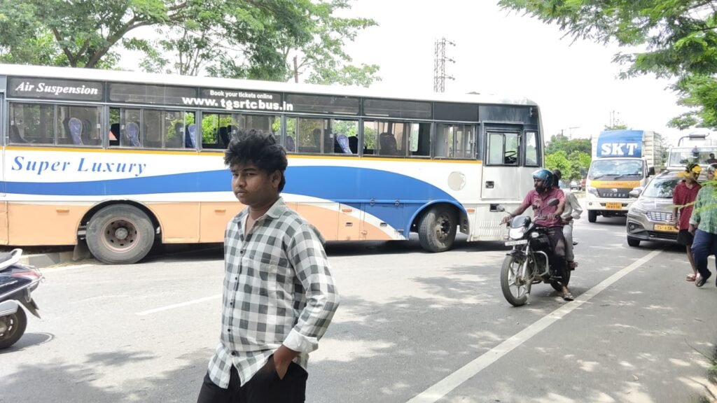 బీపీ తగ్గి.. బస్సు బీభత్సం!