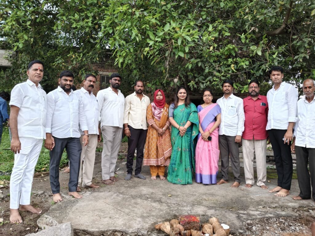 అలియాబాద్ లో బతుకమ్మ ఘాట్ కు భూమిపూజ