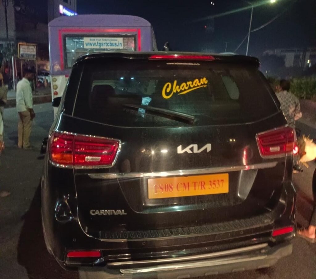 ఆర్టీసీ బస్సును ఢీకొట్టిన కారు – తప్పిన పెను ప్రమాదం