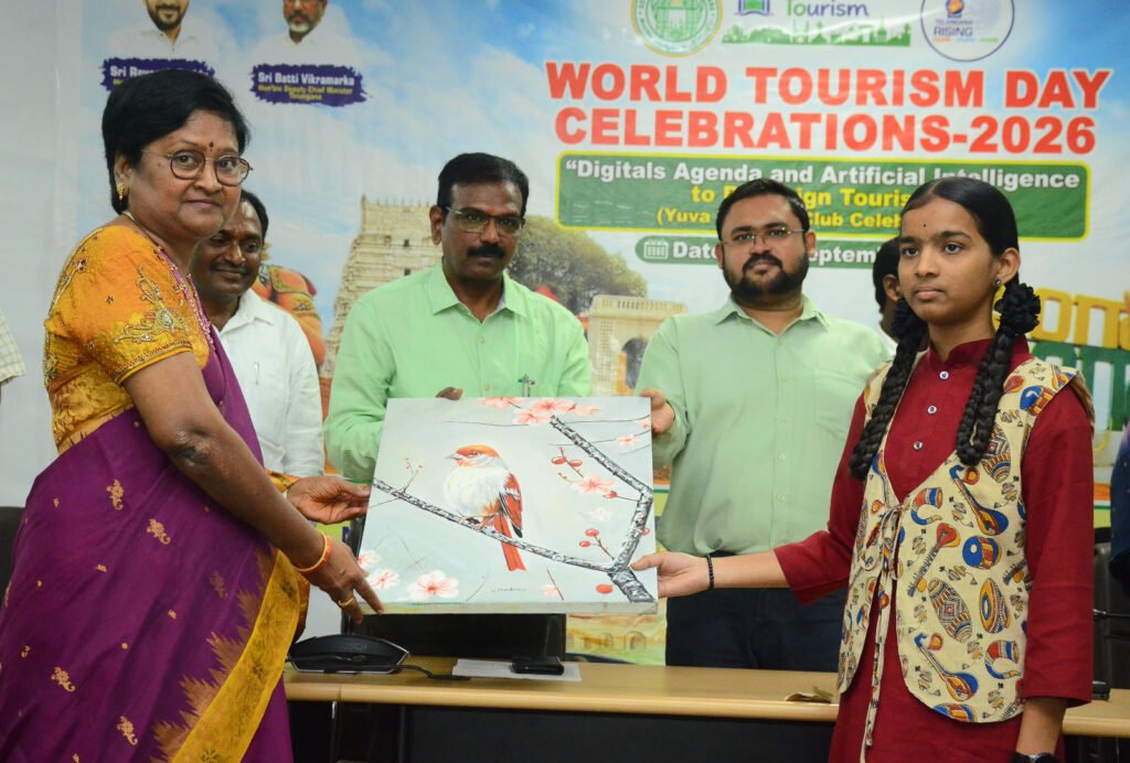 ప్రపంచ పర్యాటక దినోత్సవం.. విద్యార్థుల ప్రతిభకు వేదిక