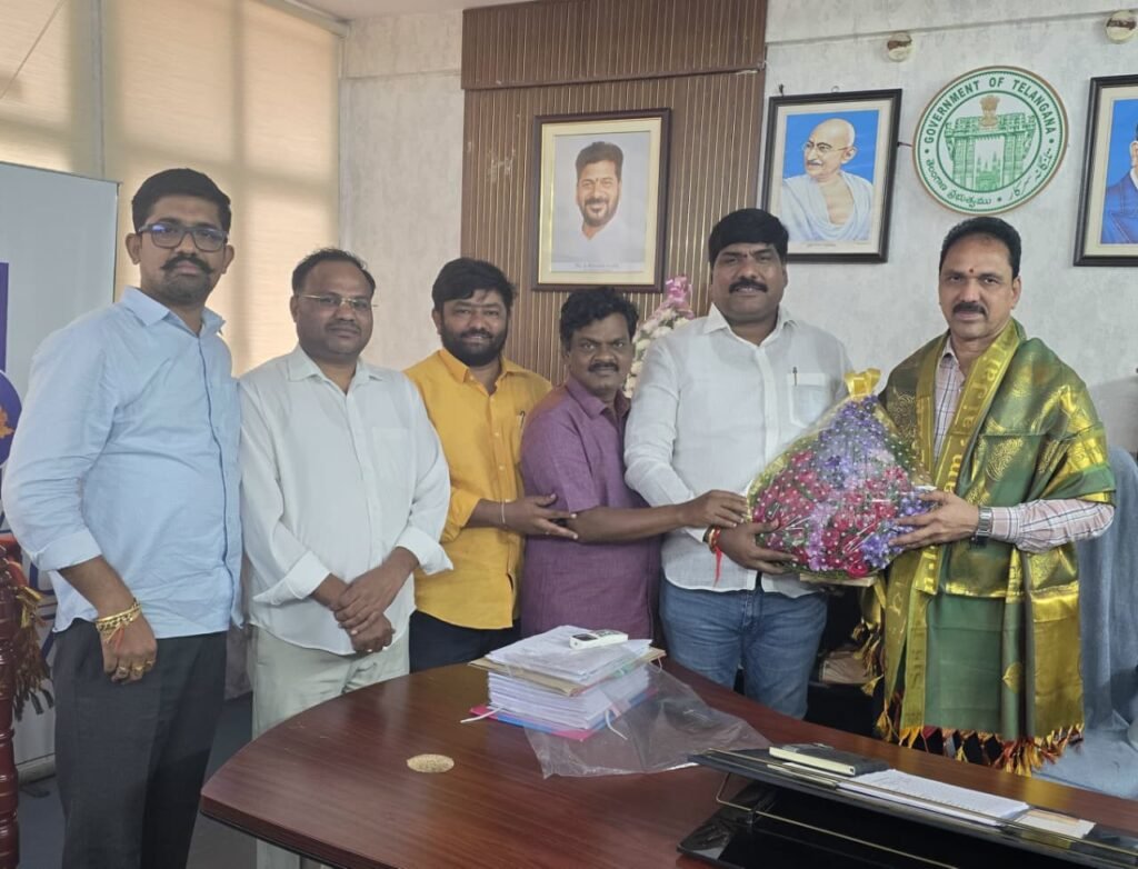 డి.ఎస్. జగన్‌కు అదనపు సంచాలకుడిగా పదోన్నతి : TUWJ, TTWJA నాయకుల అభినందనలు